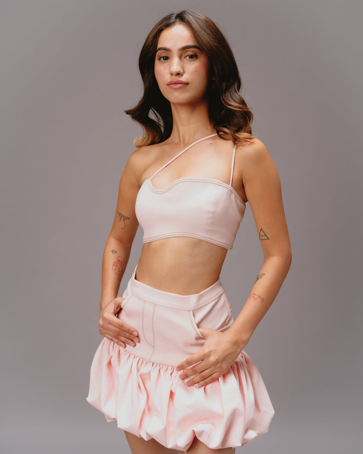 BLUSH BLOOM SKIRT