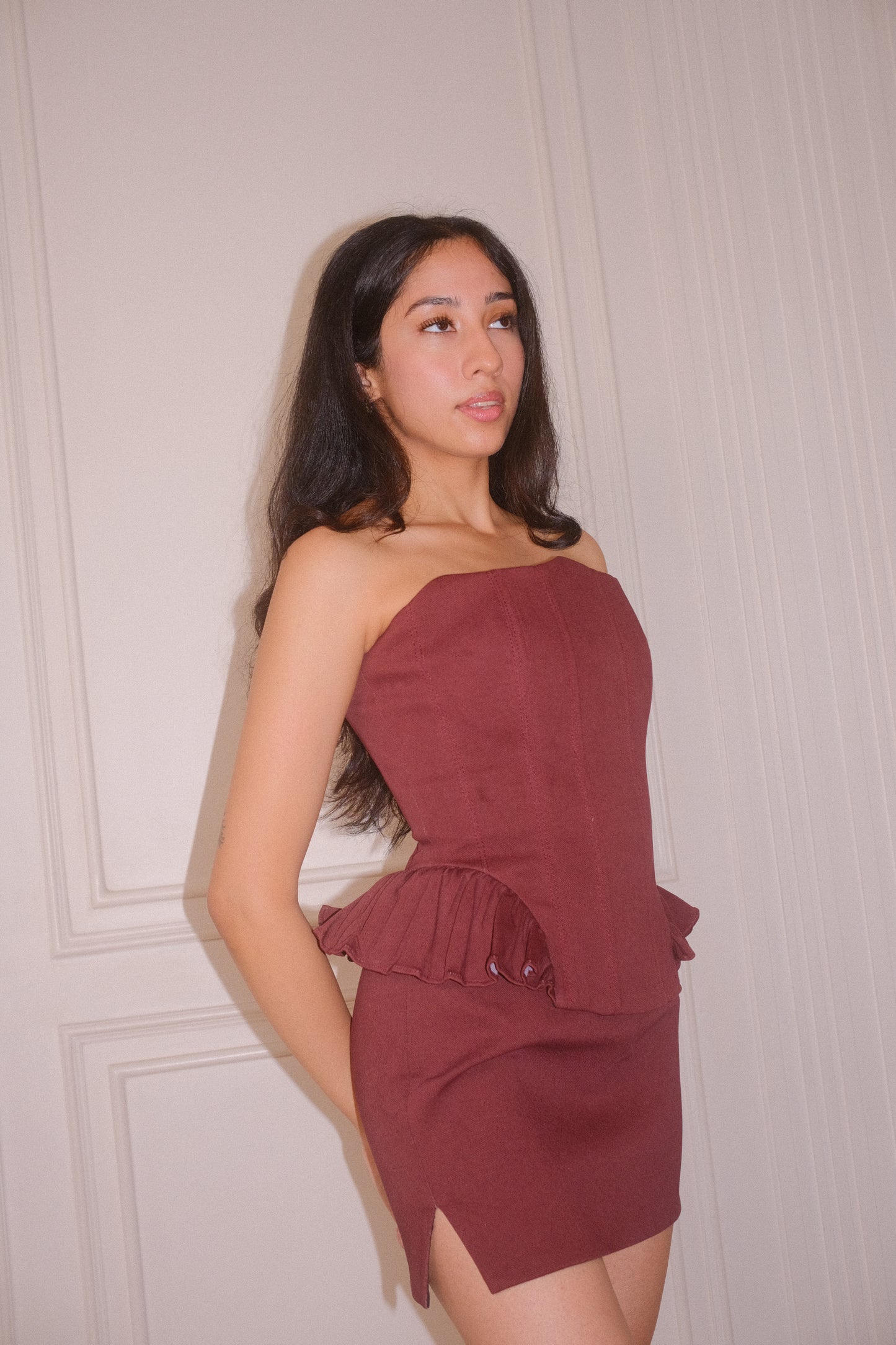 CHERRY FLARE CORSET