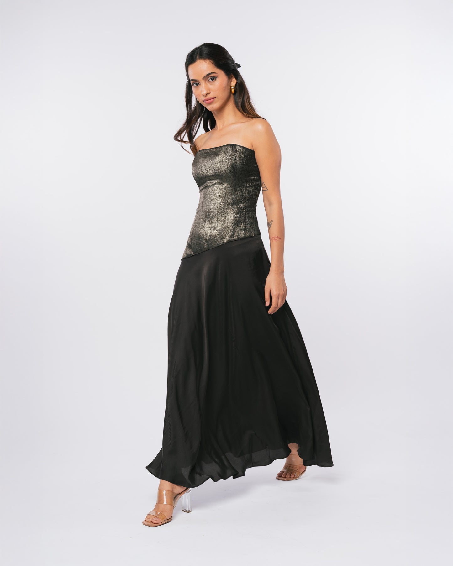 SOLSTICE SATIN MIDI