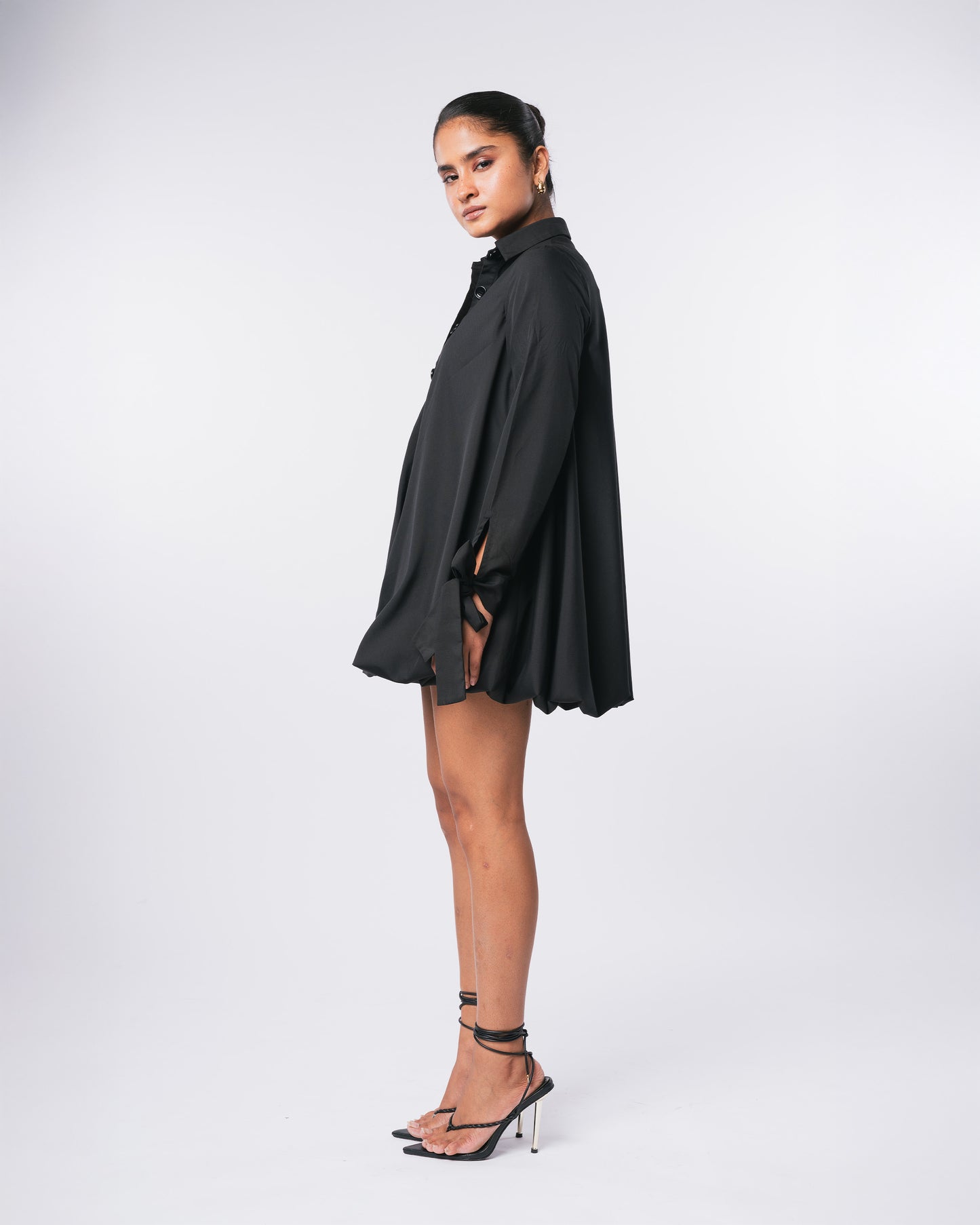 BUBBLE SHIRT DRESS