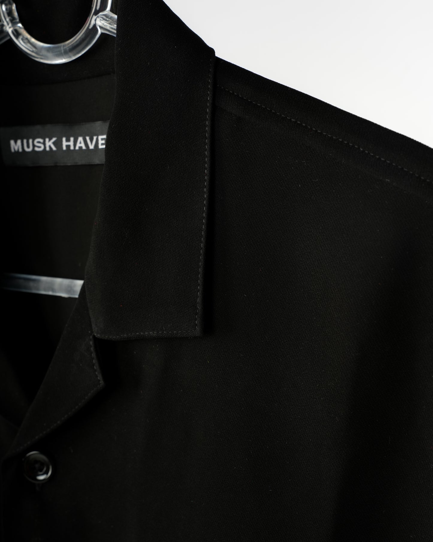 MH BLACK BOWLING SHIRT