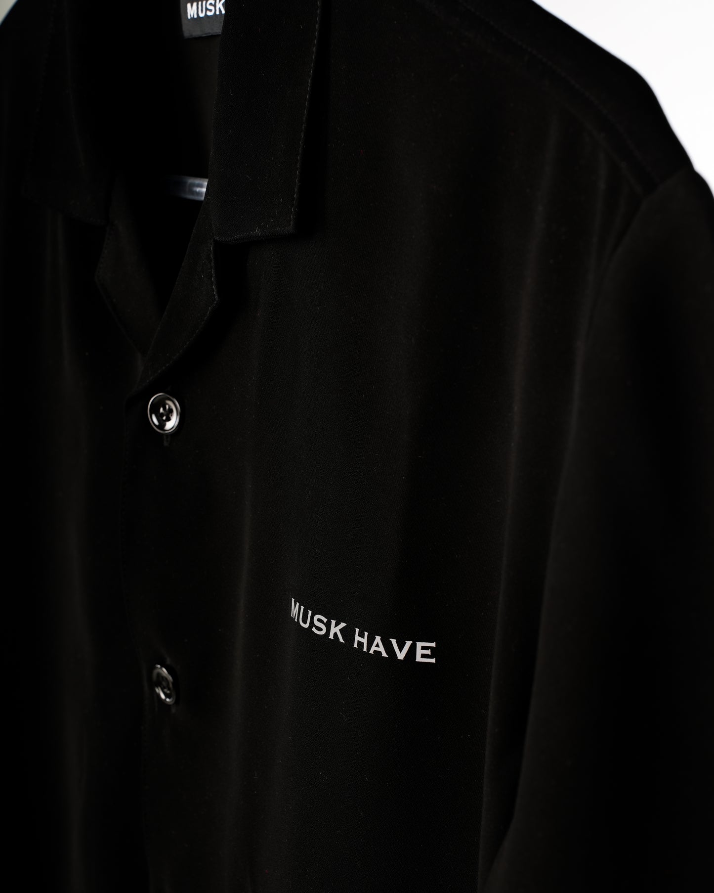MH BLACK BOWLING SHIRT