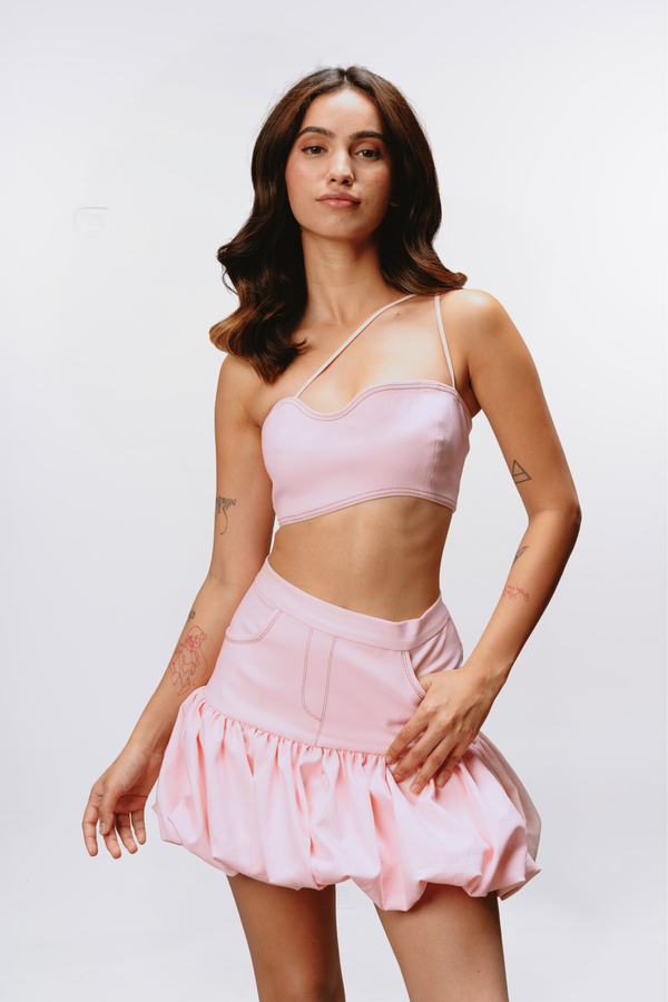BLUSH BLOOM SKIRT