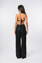 BLACK SEQUIN BRALETTE