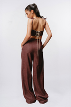 MAROON MIRAGE BUSTIER