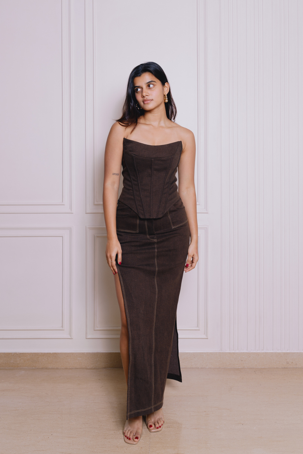 MOCHA CORSET