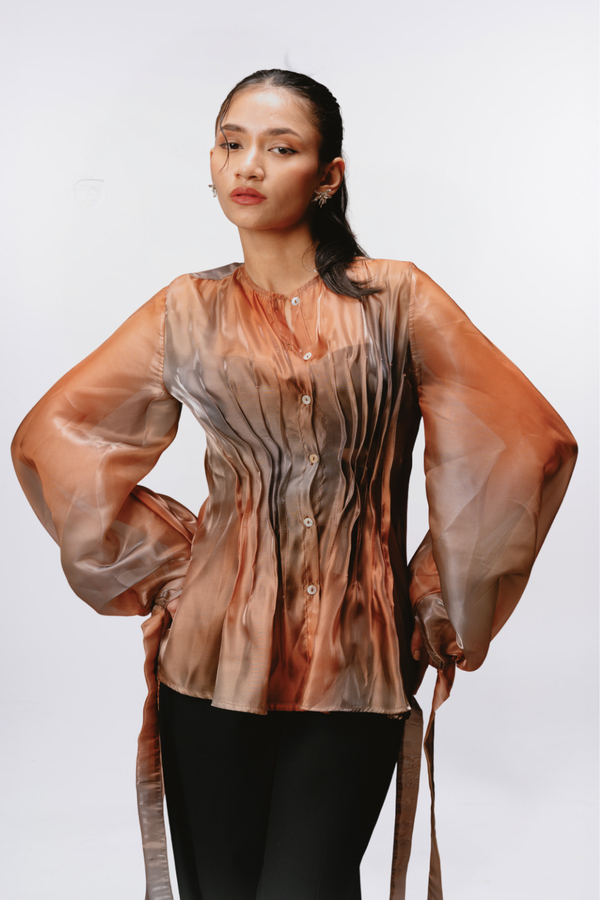 SHEER GLASS SHIRT