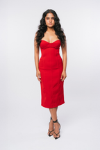 SCARLET DRESS