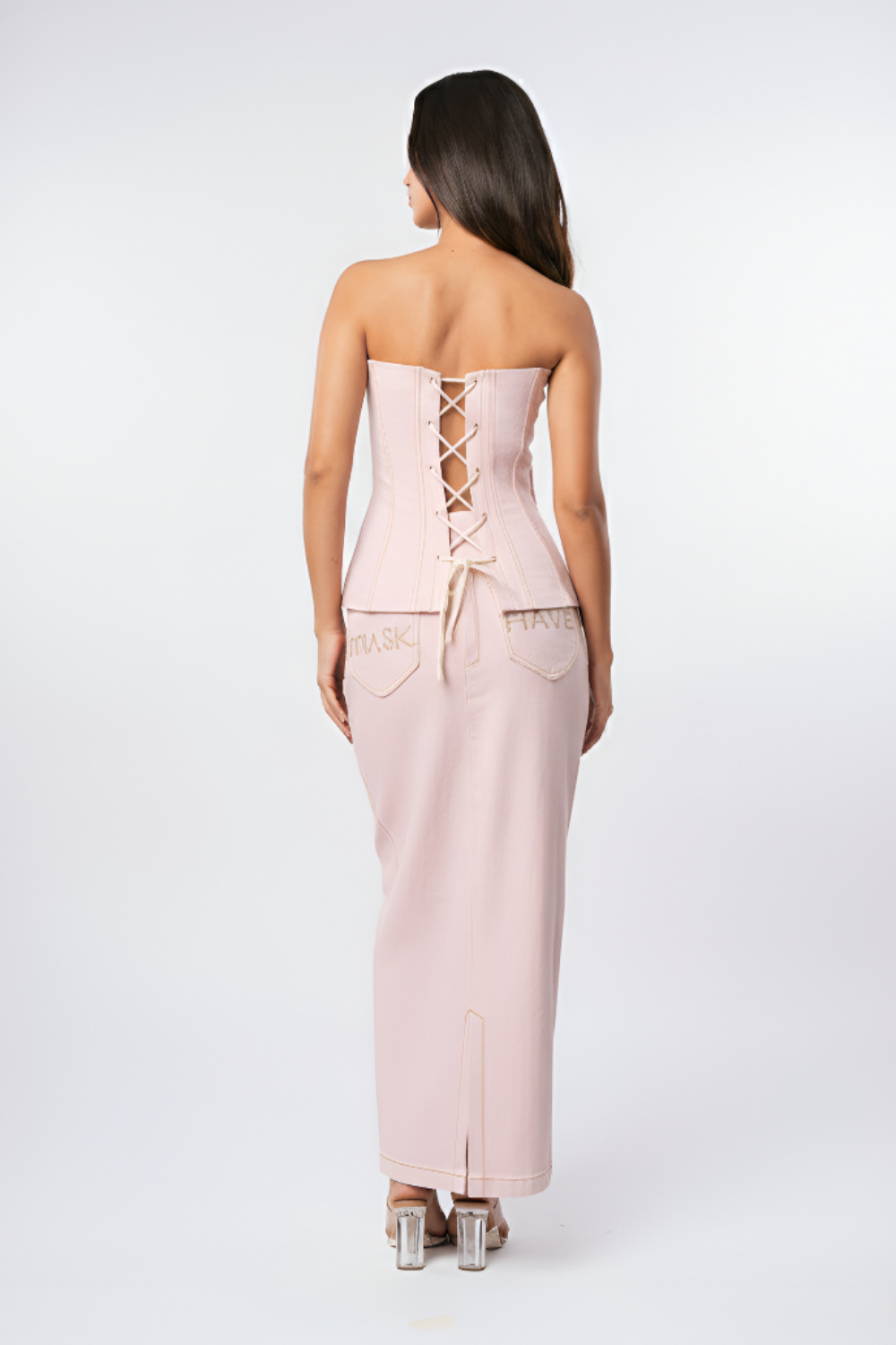 PINK BOW CORSET