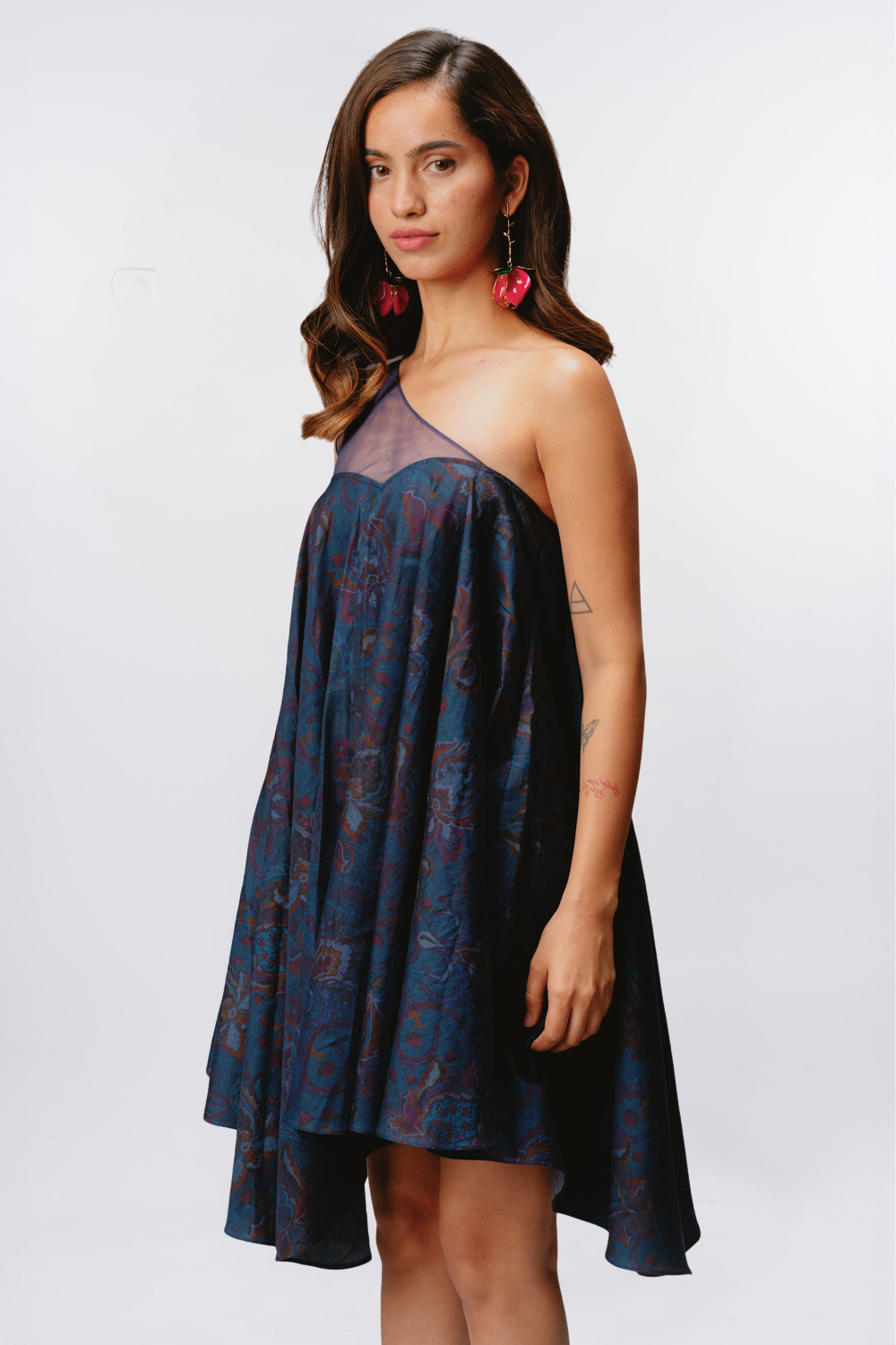 DENIM SPLIT DRESS