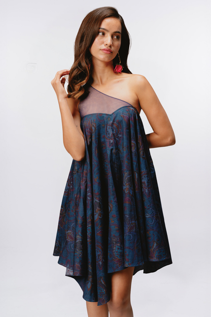DENIM SPLIT DRESS