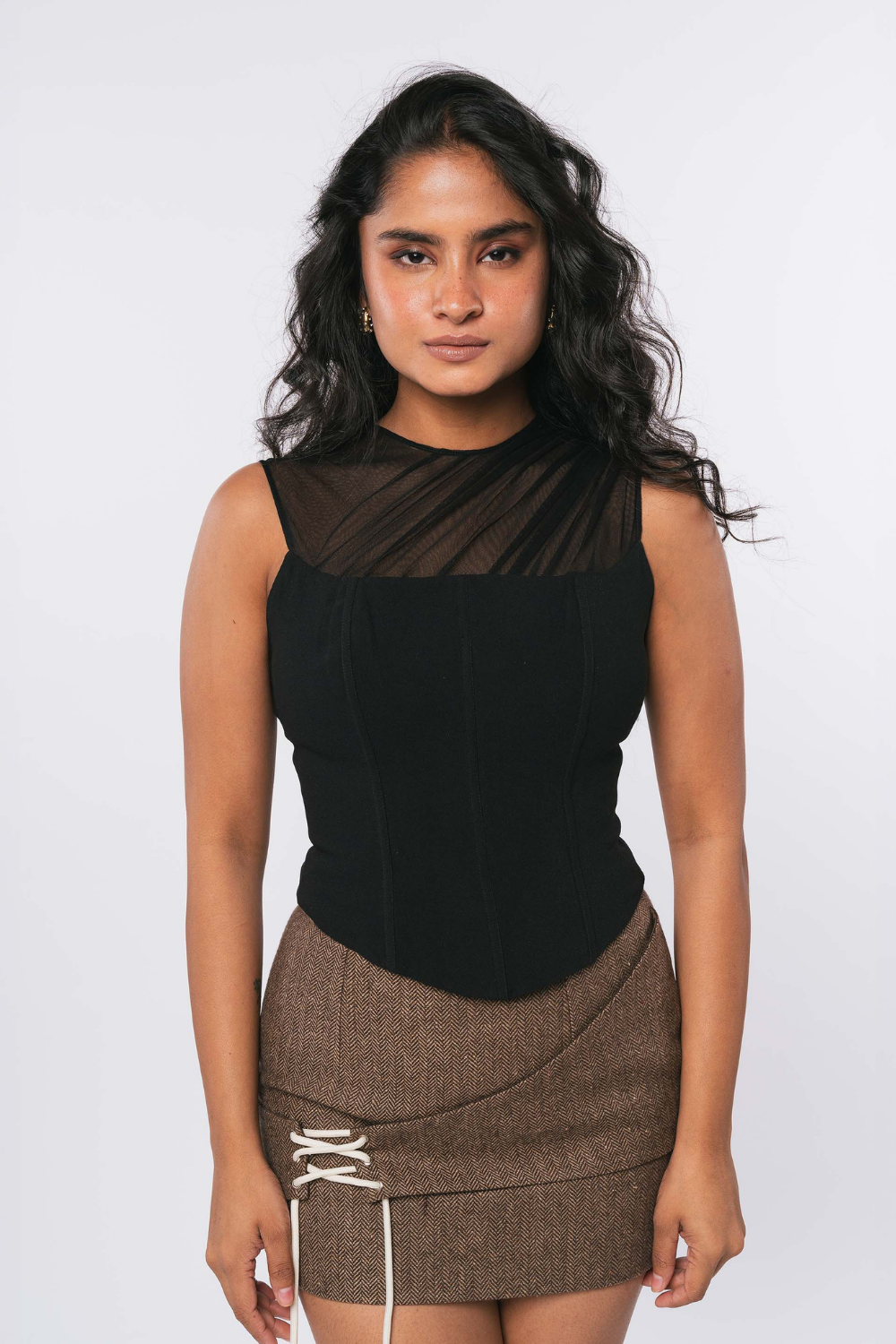 MESH MIRAGE CORSET