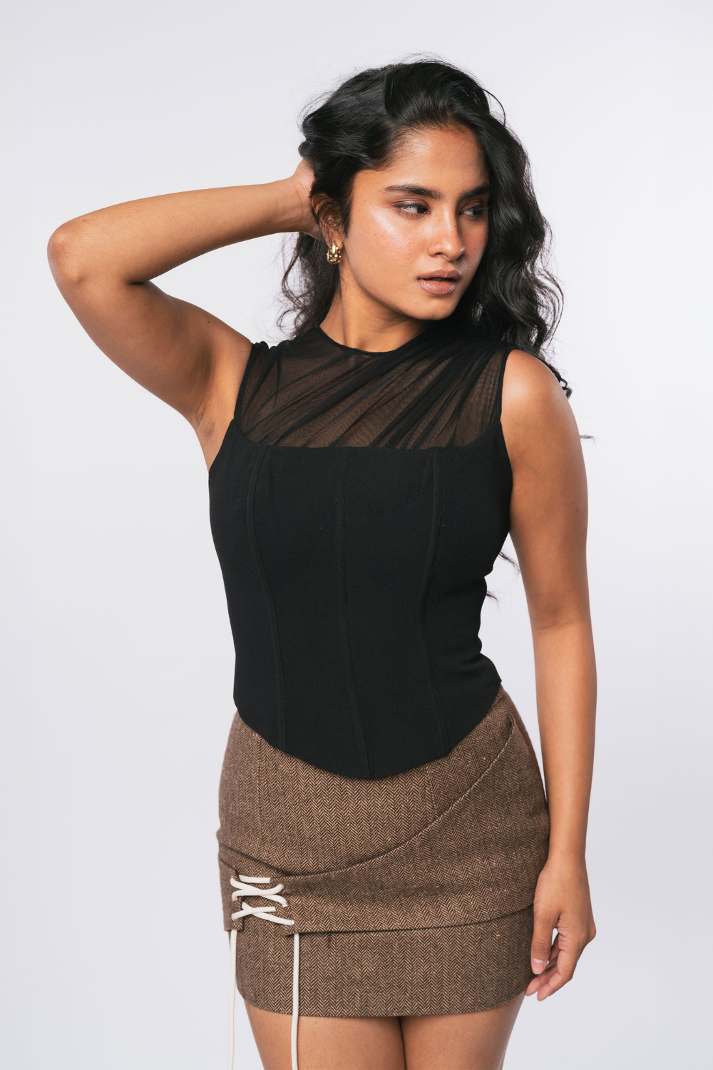 MESH MIRAGE CORSET