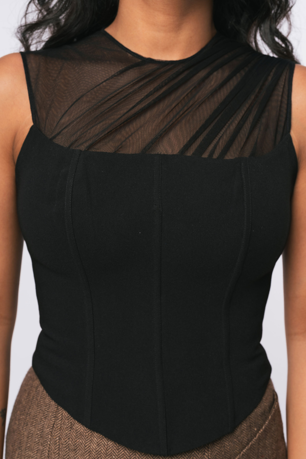 MESH MIRAGE CORSET