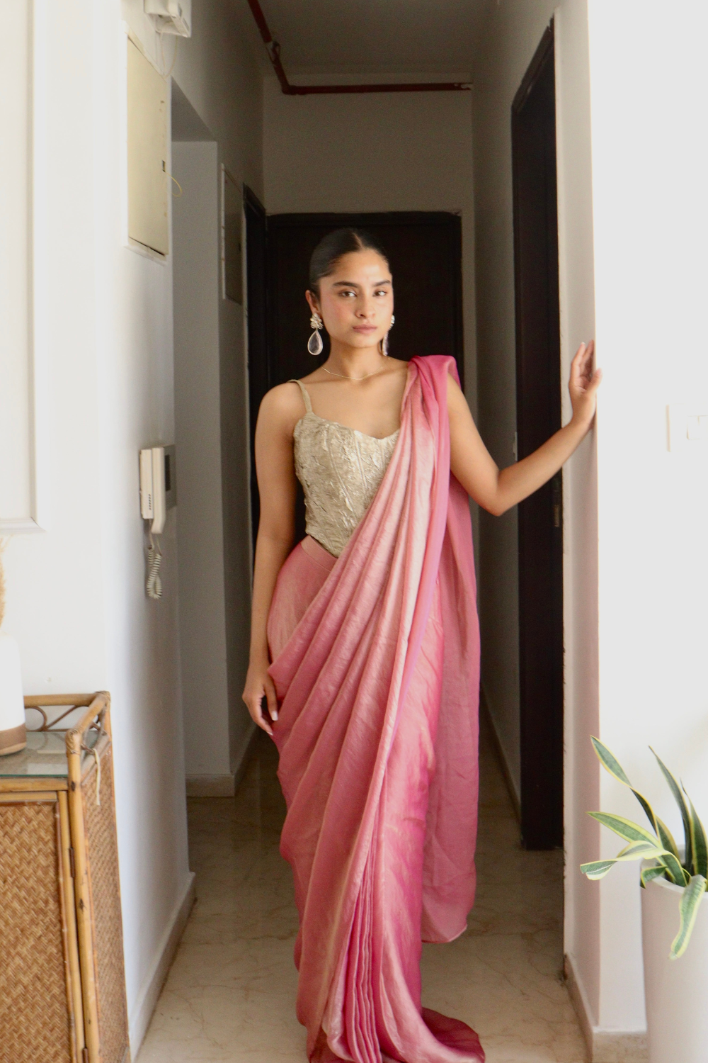 ZAAR CORSET + GULNAAR SAREE