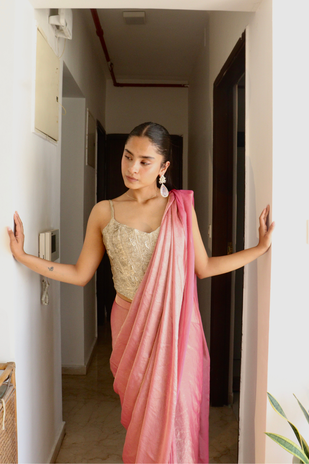 ZAAR CORSET + GULNAAR SAREE