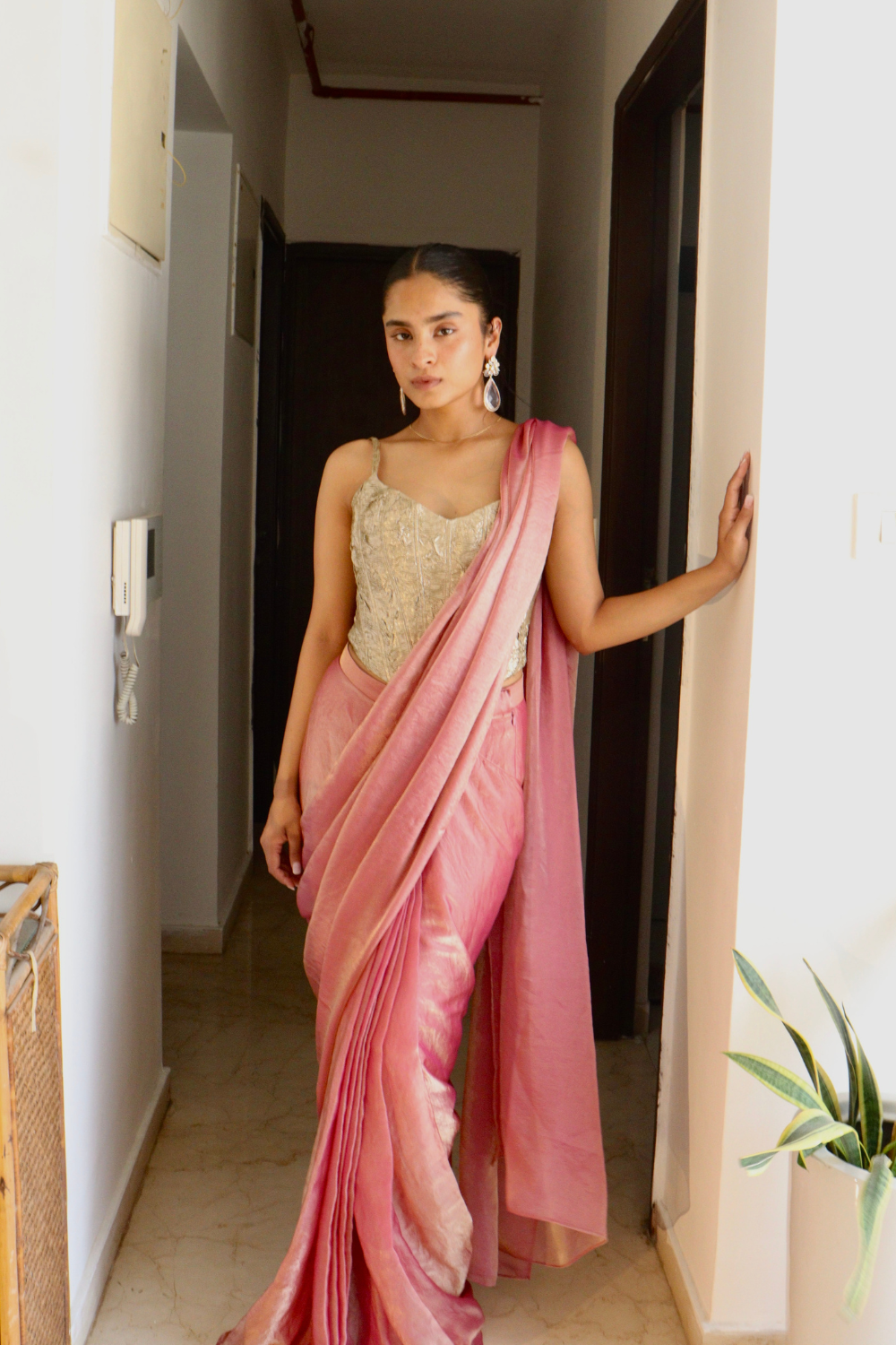 ZAAR CORSET + GULNAAR SAREE