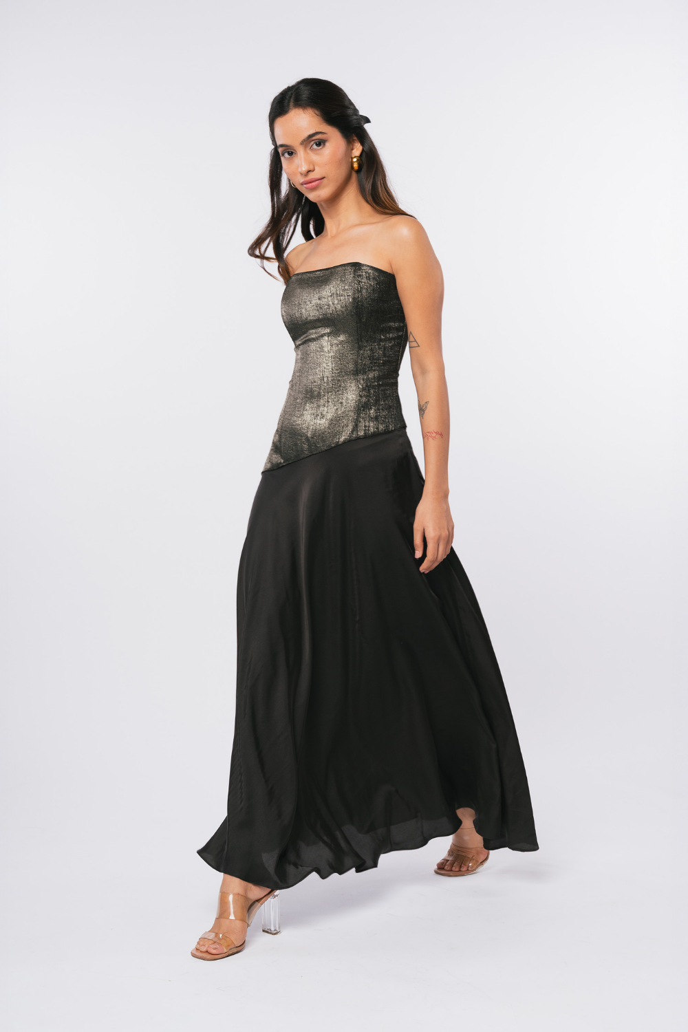 SOLSTICE SATIN MIDI