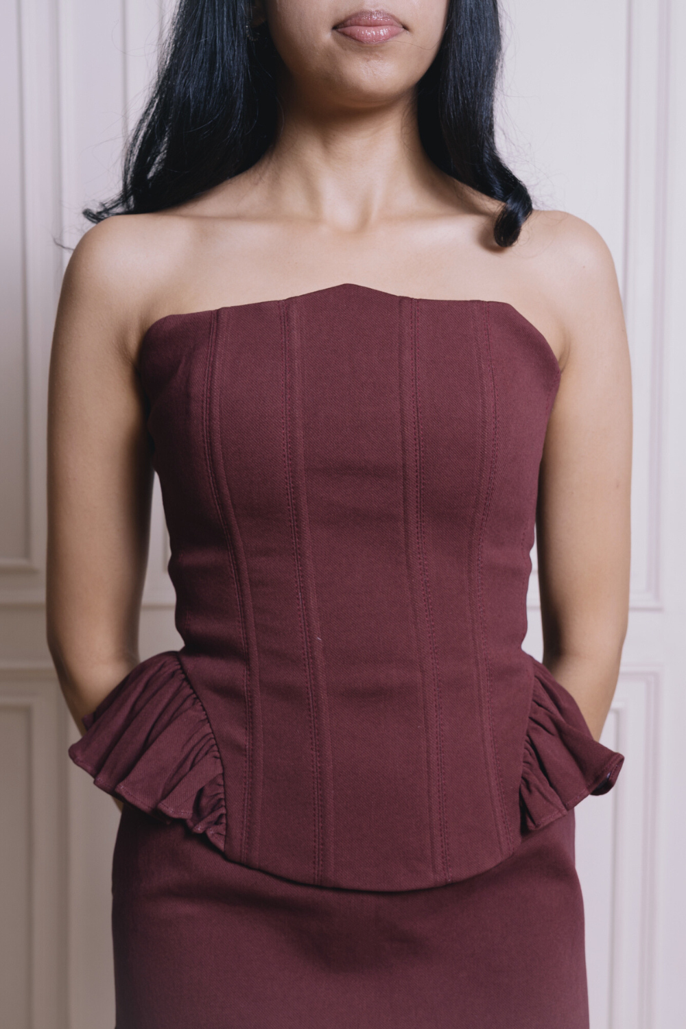 CHERRY FLARE CORSET