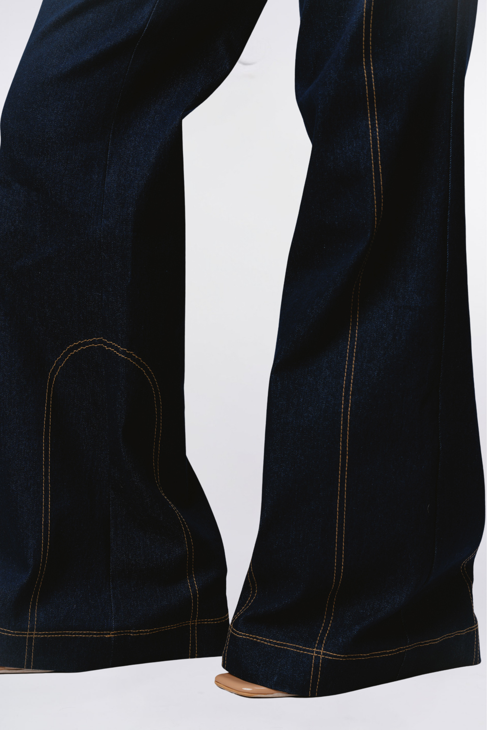 DENIM STITCH TROUSERS