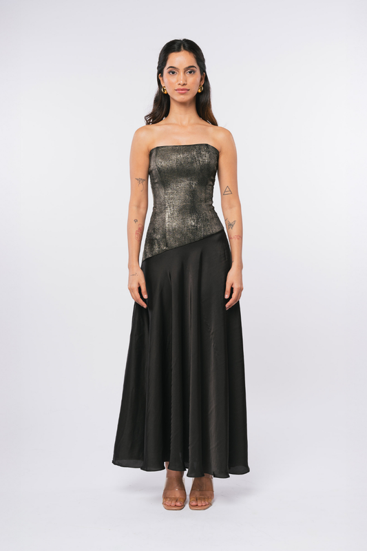 SOLSTICE SATIN MIDI