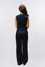 DENIM EDGE TOP
