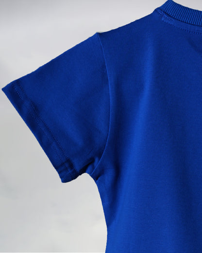 BLUE MICRO TEE