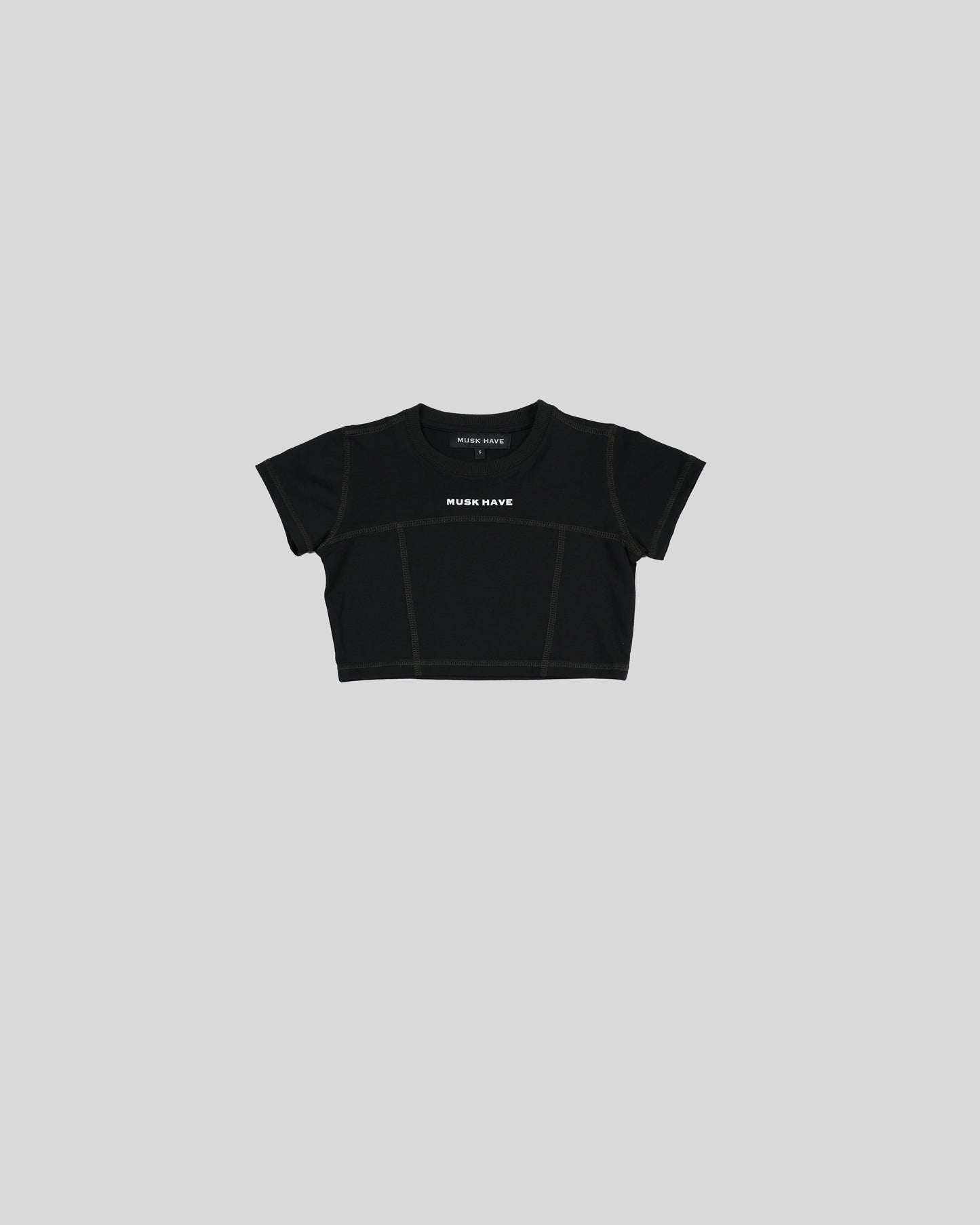 BLACK MICRO TEE