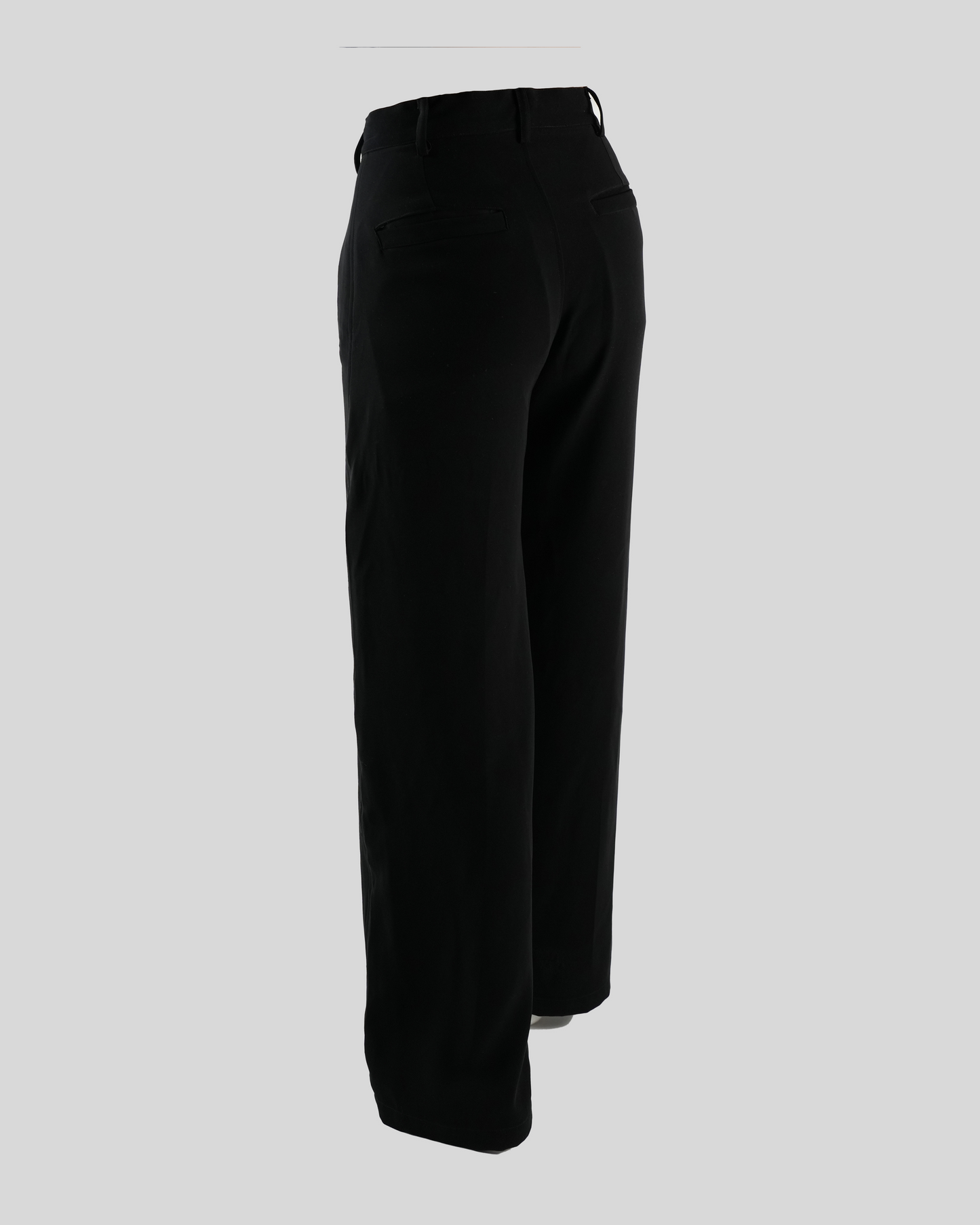 WIDE LEGGED BLACK TROUSERS