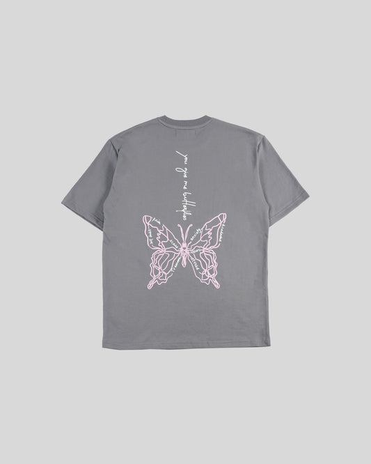 YOU GIVE ME BUTTERFLIES T-SHIRT