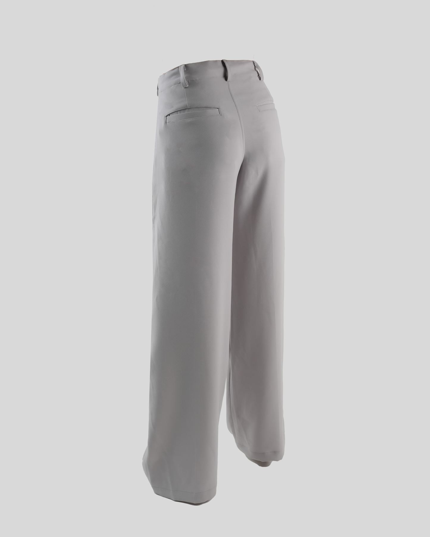 WIDE LEGGED GREY TROUSERS