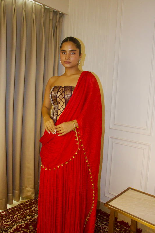BURN SAREE
