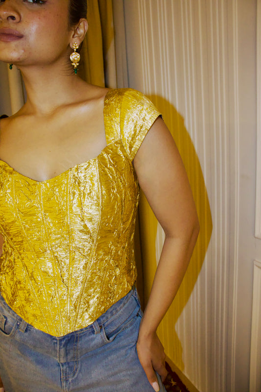 ZAREEN CORSET (w cap sleeves)