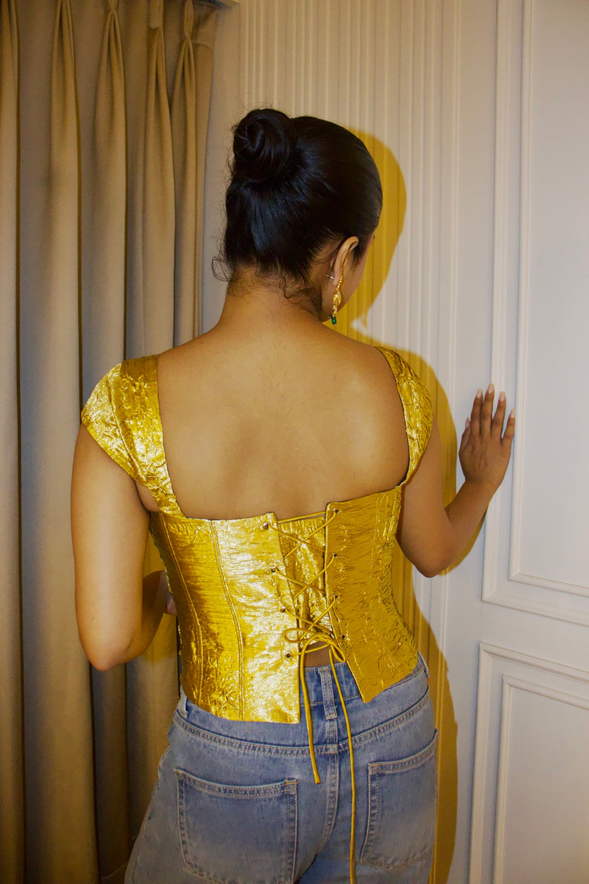 ZAREEN CORSET (w cap sleeves)
