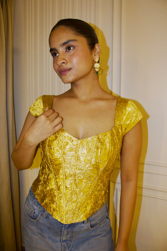ZAREEN CORSET (w cap sleeves)