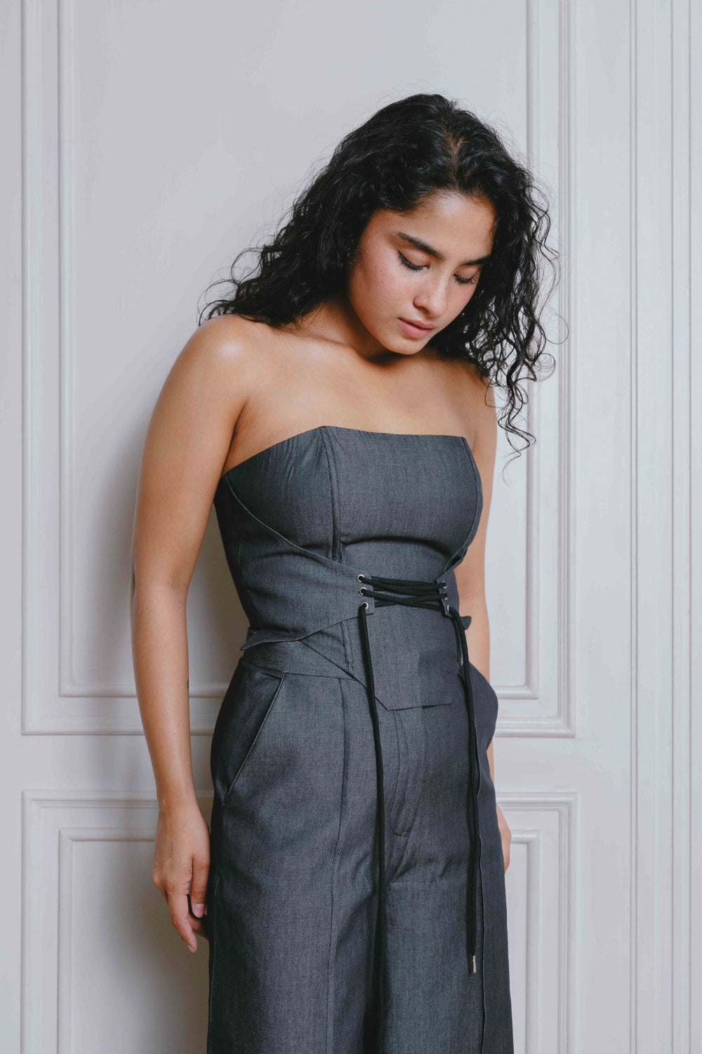 TIE ME TIGHT - DARK GREY