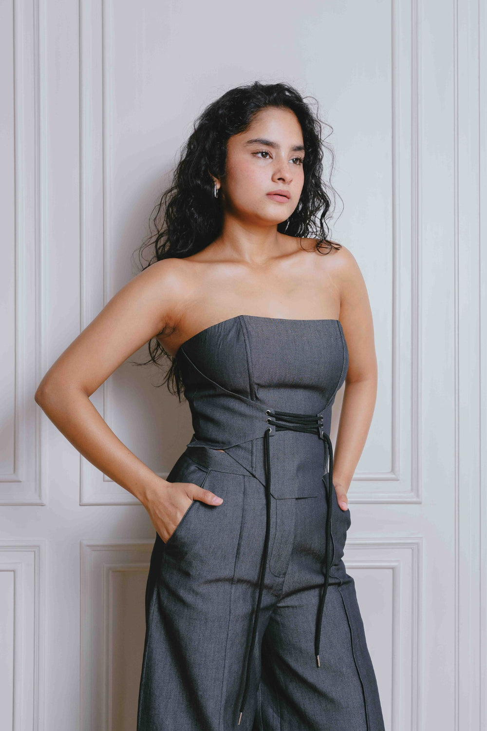 TIE ME TIGHT - DARK GREY