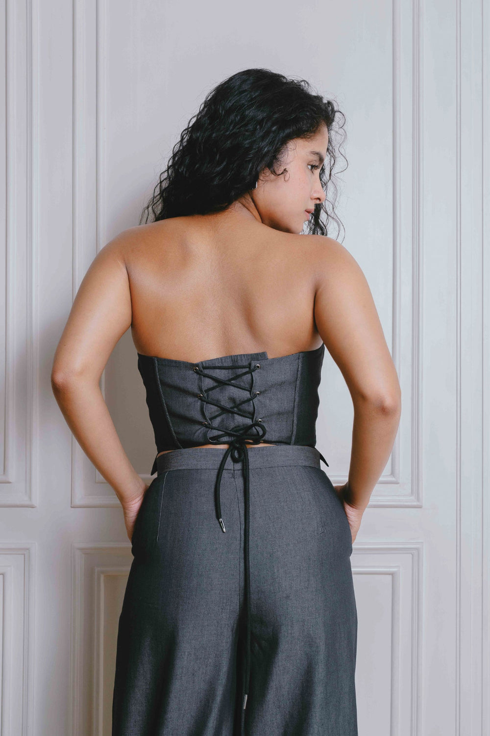 TIE ME TIGHT - DARK GREY