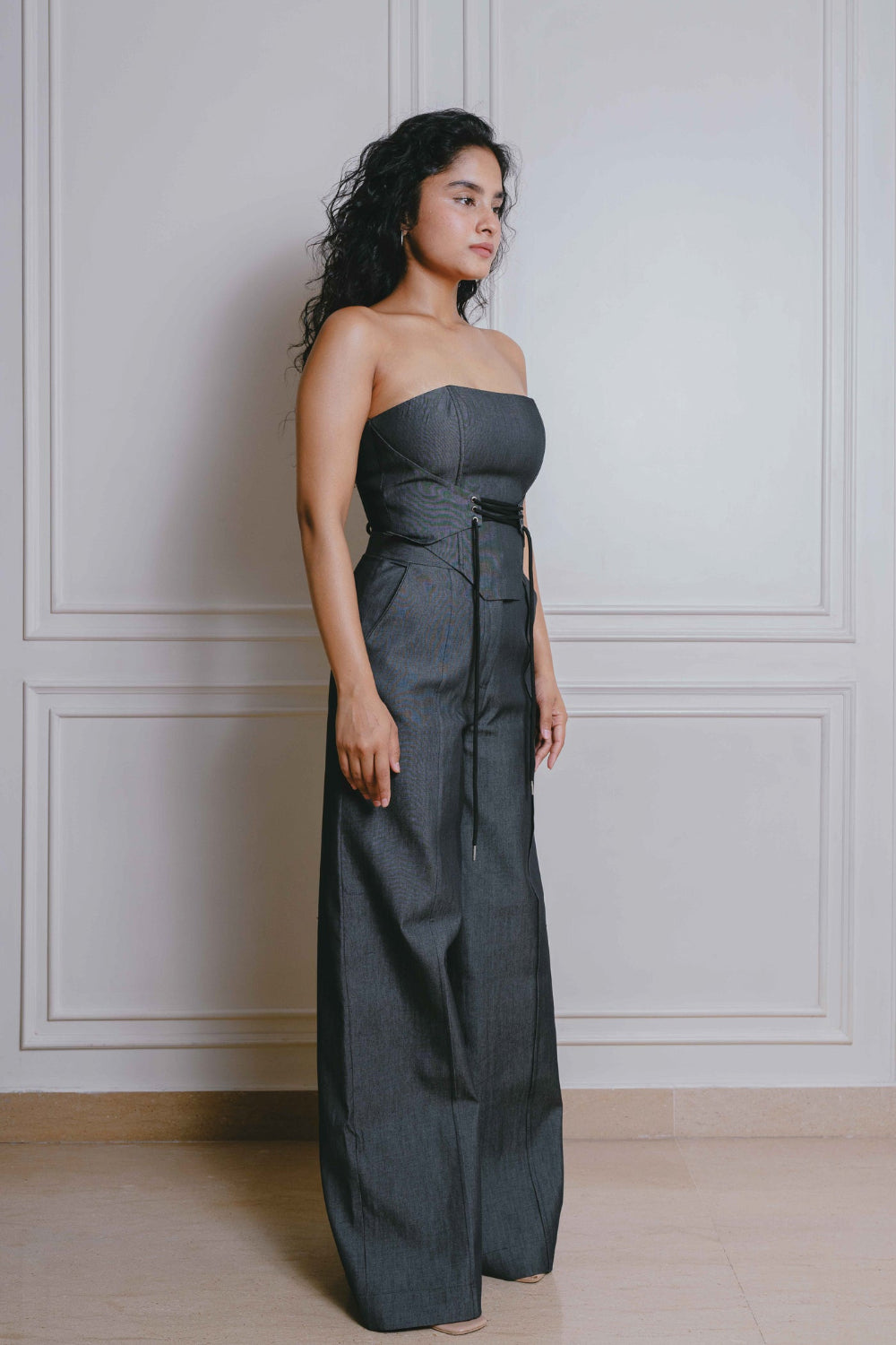 TIE ME TIGHT - DARK GREY