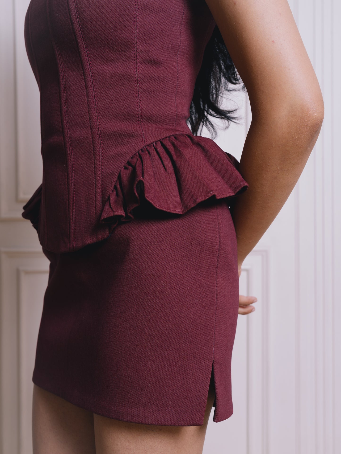 CHERRY FLARE CORSET