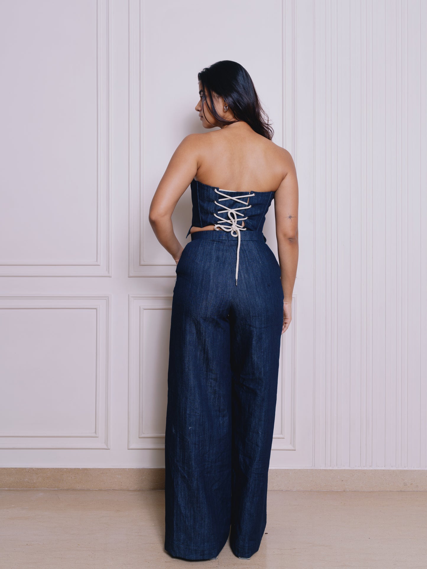 DENIM TIE ME TIGHT