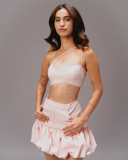 BLUSH BLOOM SKIRT