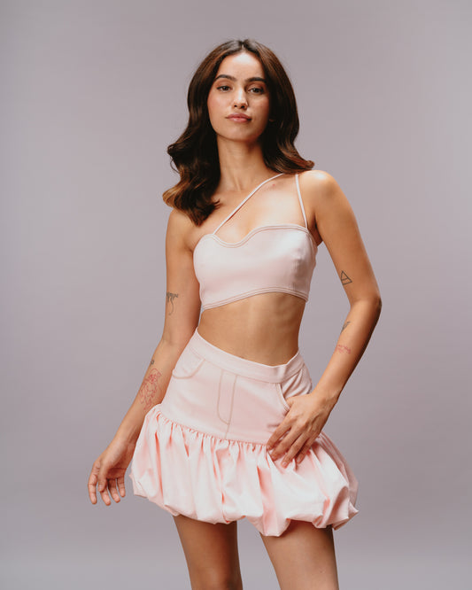 BLUSH BLOOM SKIRT