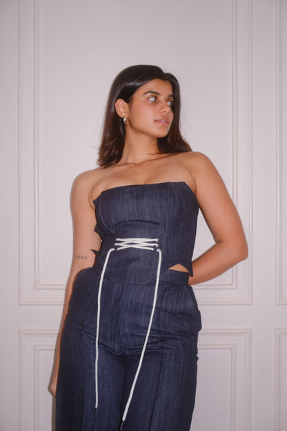 DENIM TIE ME TIGHT