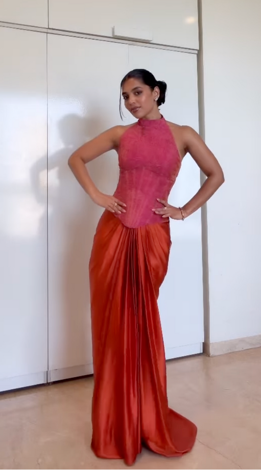 BRULEE DRAPE SKIRT