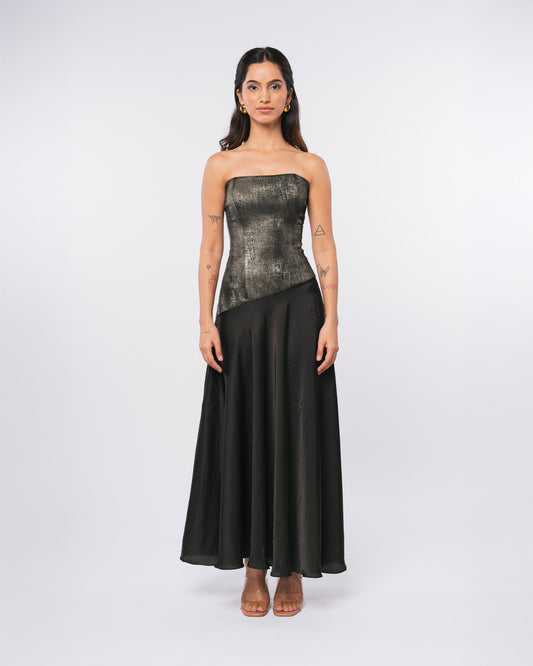 SOLSTICE SATIN MIDI