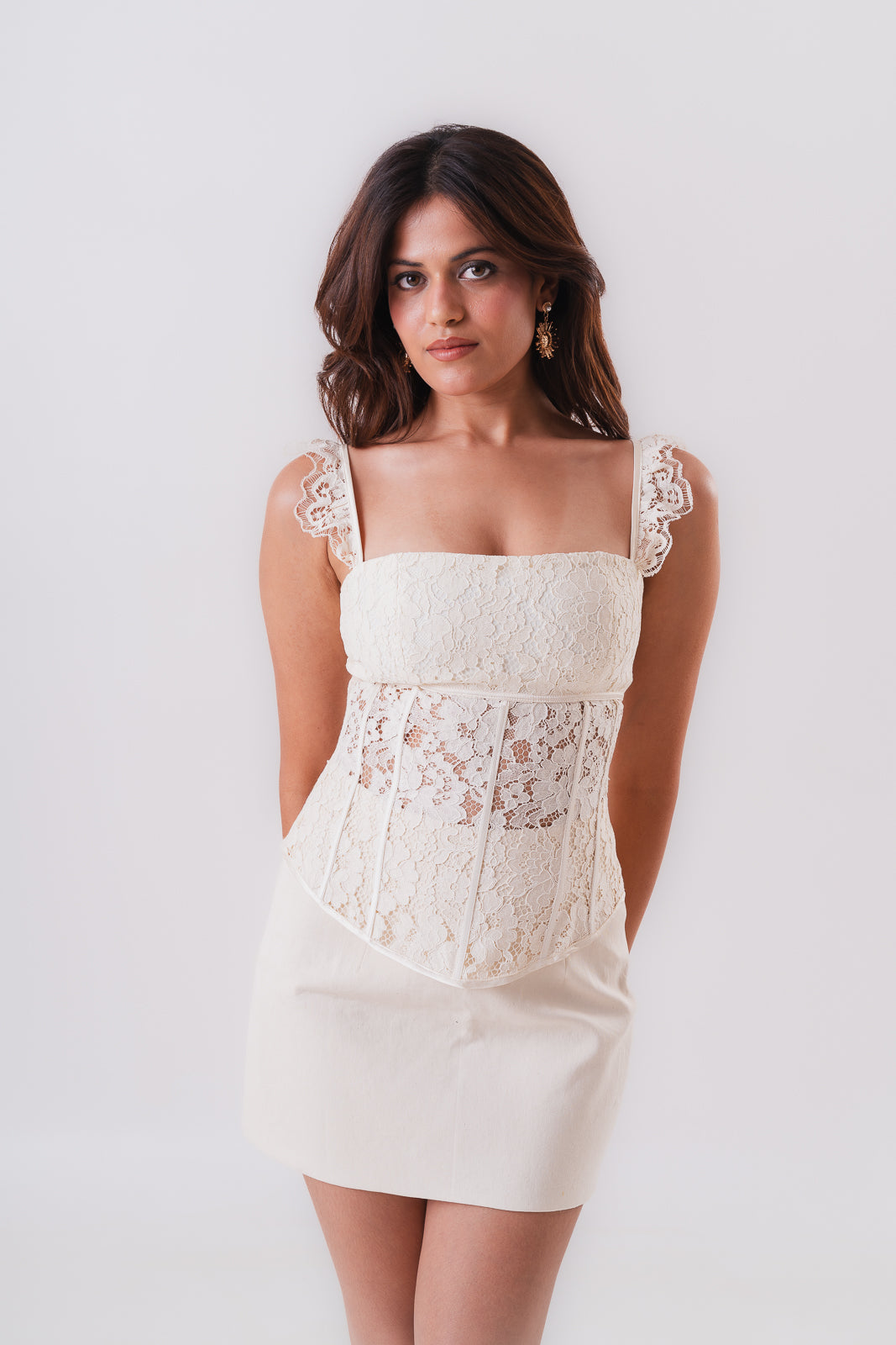 AMARA CORSET - CREME