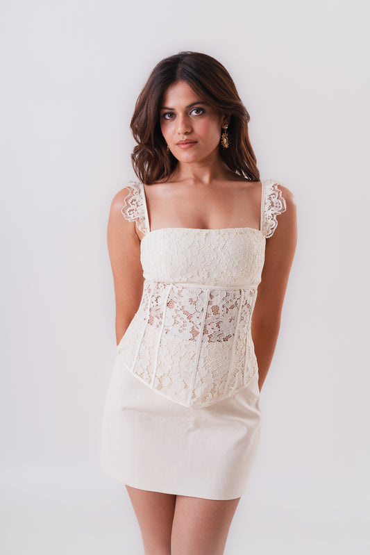 AMARA CORSET - CREME
