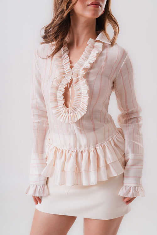 SUGAR STRIPE SHIRT