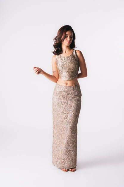 ZAAR TOP + AAINA SKIRT